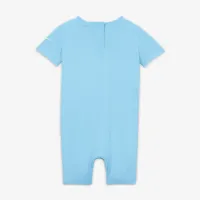 Nike Sportswear Icon Baby (0-9M) Tee Romper блакитний