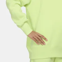Nike Sportswear Phoenix Fleece женская оверсайз Crew-Neck свитшот Yellow