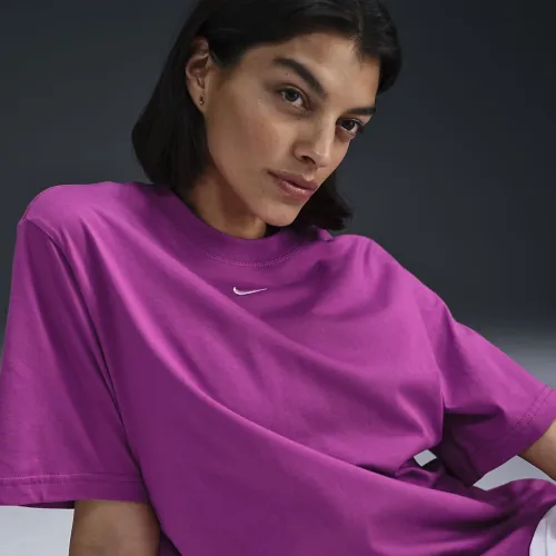 Nike Sportswear Essential жіноча футболка колір фіолетовий