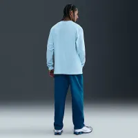 Nike Club чоловічі Open-Hem Fleece Pants блакитний