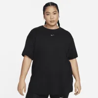 Nike Sportswear Essential женская футболка (большие размеры) цвет черный