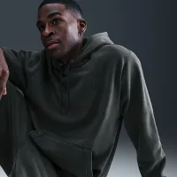 Nike Sportswear Club мужские Washed Fleece Толстовка с капюшоном цвет серый