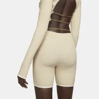 Nike x Jacquemus женская шорты цвет коричневый