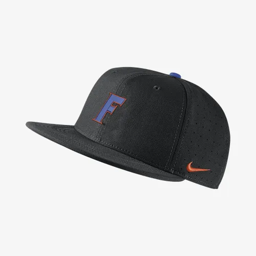 Florida Nike College Fitted Baseball Hat Black