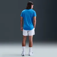 Rafa Challenger чоловічі Nike Dri-FIT Short-Sleeve Tennis Top блакитний