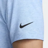 Nike Dri-FIT Tour чоловічі Heatheколір червоний для гольфу Polo блакитний