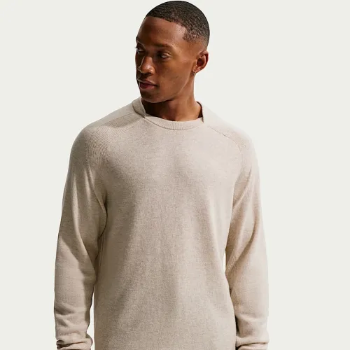 Nike Tailoцвет красный Performance мужские Crew-Neck для гольфа Crew-Neck Top цвет коричневый