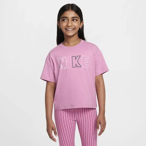 Nike Sportswear Essential Big дитячі (Girls') футболка Pink