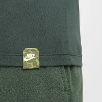Nike Sportswear Club футболка цвет зеленый