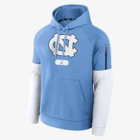 Nike North Carolina Tar Heels Fitness Men’s Jordan Brand Therma College Pullover Толстовка с капюшоном синий