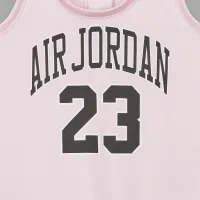 Nike Jordan Baby (0-9M) Jersey Romper Pink