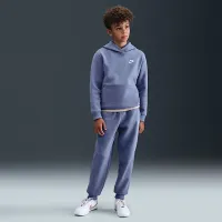 Nike Sportswear Club Fleece Big детские Pullover Толстовка с капюшоном синий