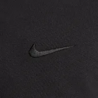 Nike Swoosh мужские 1/2-Zip Fleece Толстовка с капюшоном цвет черный