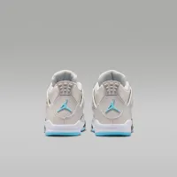 Nike Jordan 4 Retro Little детские Кроссовки цвет серый
