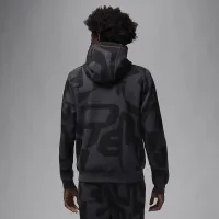 Nike Jordan Sport Hoop Fleece чоловічі Dri-FIT Full-Zip Толстовка з капюшоном колір чорний