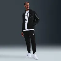 Nike Kobe мужские Tech Fleece Full-Zip Windrunner Куртка цвет черный