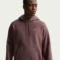 Nike Solo Swoosh чоловічі Pullover Толстовка з капюшоном колір фіолетовий