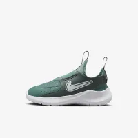Nike Flex Runner 3 Little детские Кроссовки цвет зеленый