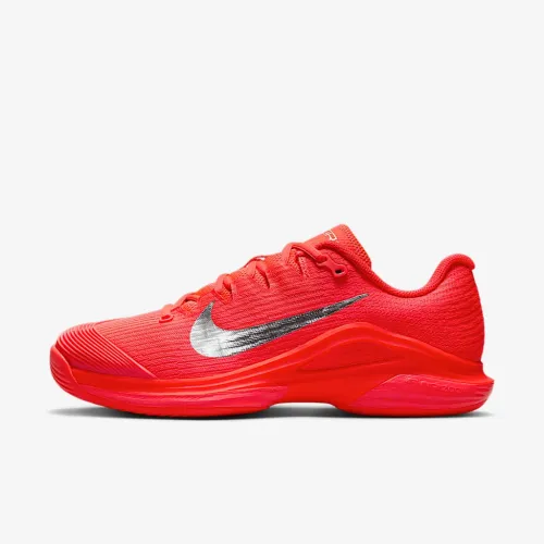 Nike Vapor 12 Premium женская Hard Court Tennis Кроссовки цвет красный