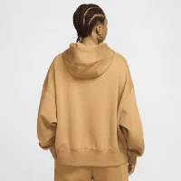 Nike Sportswear Phoenix Fleece женская Over-оверсайз Pullover Толстовка с капюшоном цвет коричневый