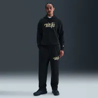 Nike Sportswear Club мужские Fleece Pullover Толстовка с капюшоном цвет черный