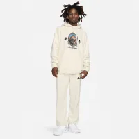 Nike LeBron мужские Pullover Fleece Толстовка с капюшоном цвет серый