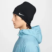 Nike Peak Dri-FIT Running Beanie колір чорний