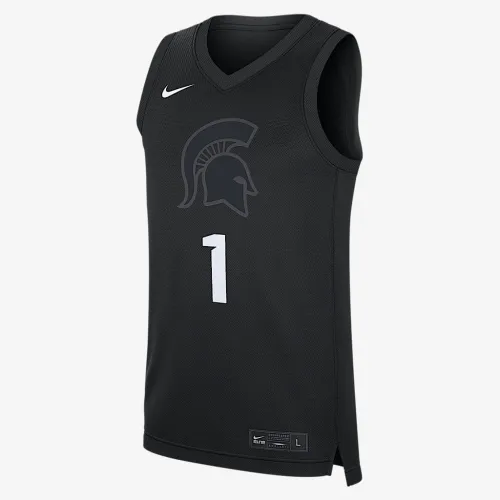 Michigan State Spartans Replica чоловічі Nike College баскетбольні Jersey колір чорний
