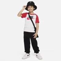 Nike Sportswear Futura Raglan Tee Little Kids' T-Shirt White