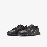 Nike Jr. Tiempo Legend 10 Club Little/Big дитячі Turf Low-Top Soccer Кросівки колір чорний