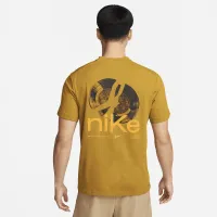 Nike Primary Studio '72 мужские Dri-FIT Short-Sleeve Versatile Top цвет коричневый