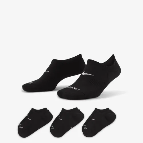 Nike Everyday Plus Cushioned женская тренировочные Footie носки (3 пары) многоцветный