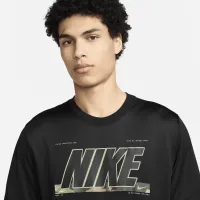 Nike чоловічі Dri-FIT Fitness футболка колір чорний