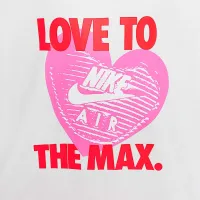 Nike Sportswear Big дитячі (Girls') футболка колір білий