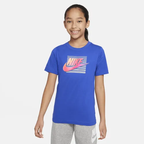 Nike Sportswear Big дитячі футболка блакитний