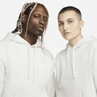 Nike Sportswear Club Fleece Pullover Толстовка з капюшоном колір сірий