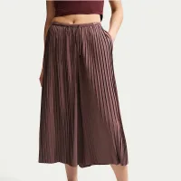 Nike Sportswear женская оверсайз Mid-Rise Culotte Pants цвет фиолетовый
