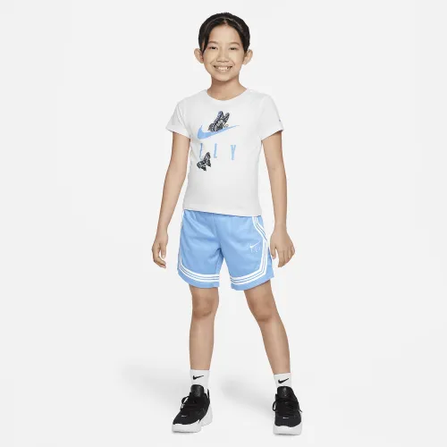 Nike Dry-FIT Fly Crossover Little детские 2-Piece футболка набор синий