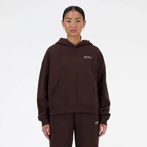Кофта/футболка New Balance WT33531KCF - коричневая