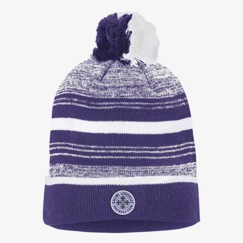 Racing Louisville FC Nike NWSL Beanie цвет фиолетовый