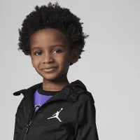 Nike Jordan Little Kids' Full-Zip Jacket Black