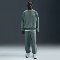 Nike Solo Swoosh чоловічі Fleece Crew колір сірий