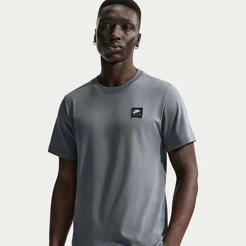 Nike Sportswear футболка колір сірий