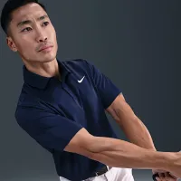 Nike Velocity чоловічі Dri-FIT для гольфу Polo блакитний