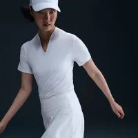 Nike Tour женская Dri-FIT Short-Sleeve Blade для гольфа Polo цвет белый