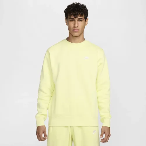Nike Sportswear Club Fleece чоловічі Crew Yellow