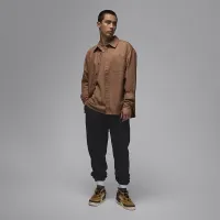 Nike Jordan Essentials чоловічі Button-Down Shirt колір коричневий