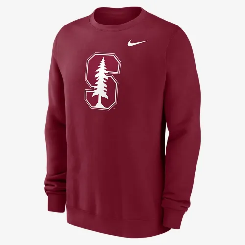 Stanford Cardinal Primetime Logo чоловічі Nike College Pullover Crew Crew колір червоний