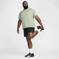 Nike Primary мужские Dri-FIT Short-Sleeve Versatile Top цвет зеленый