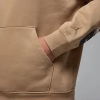 Nike Jordan MVP мужские Pullover Fleece Толстовка с капюшоном цвет коричневый